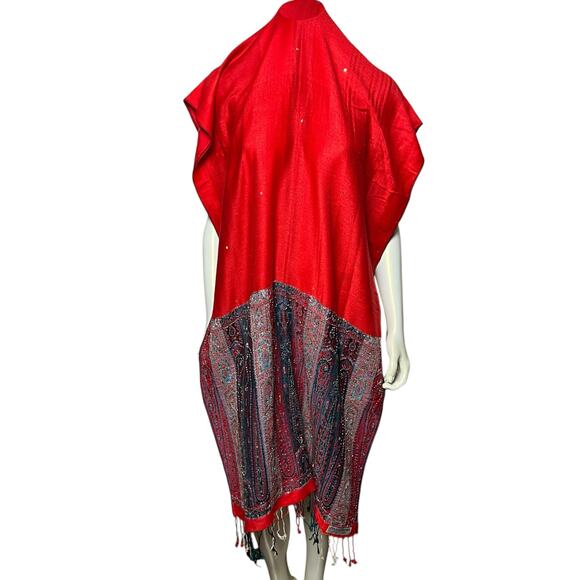 Elegant Lightweight Soft Pashmina-Style Shawl Wrap Scarf with Sequins Ultra-Soft - Picture 5 of 16